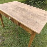 Small oak farm table
