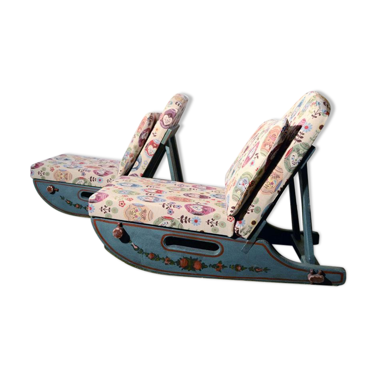 Tyrolean chairs, 1950s, set of 2