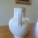 XL ceramic pitcher signed