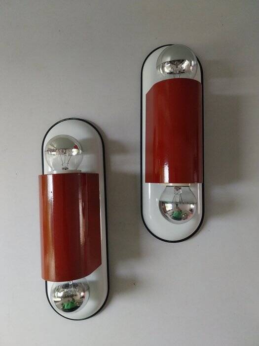 Set de 2 appliques Dui de Vico Magistretti pour Artemide