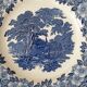 Assiette anglaise vintage en porcelaine Woodland unicorm