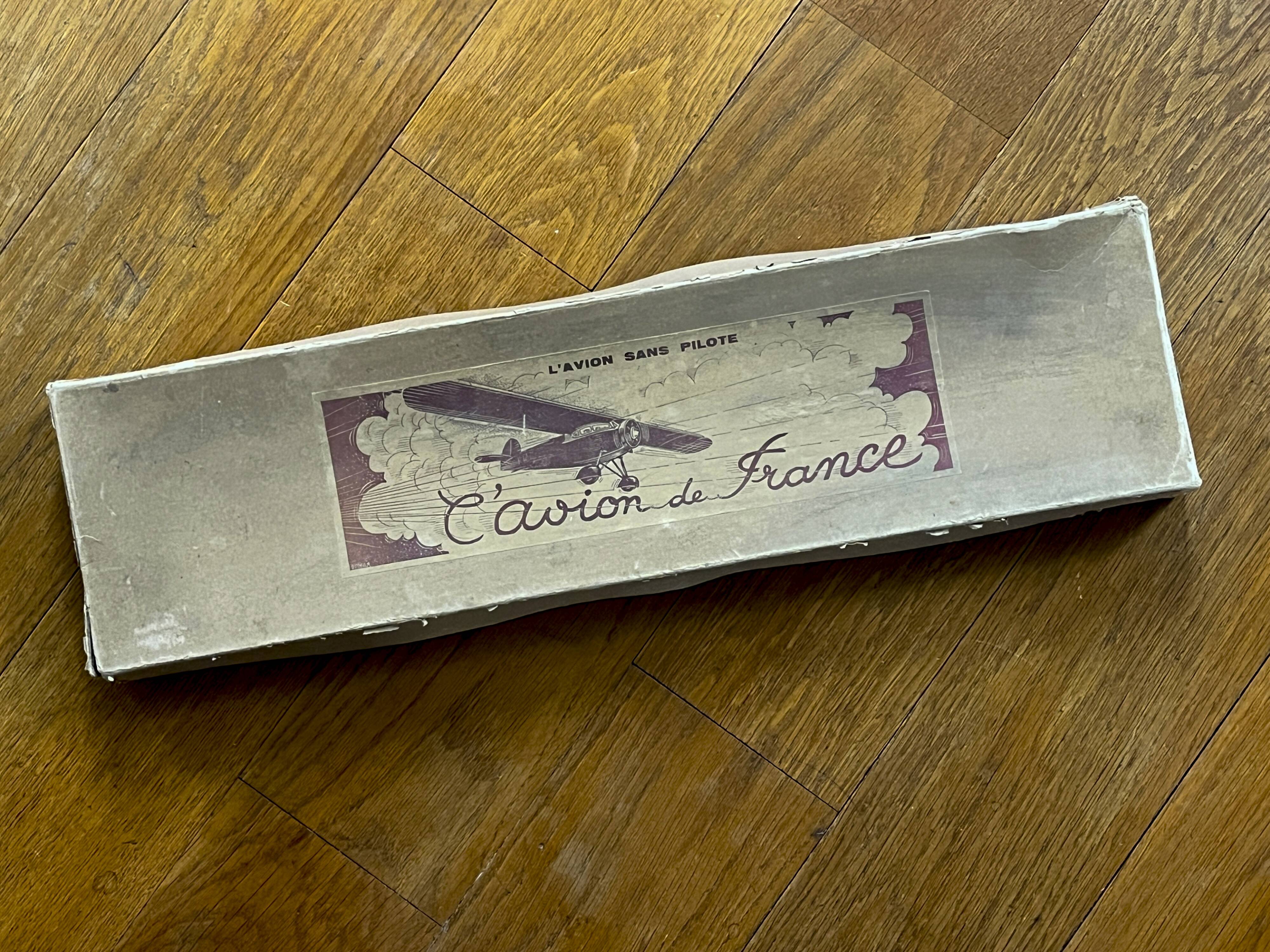 The French Airplane, "Eagle" model circa 1940, United France unmanned aircraft