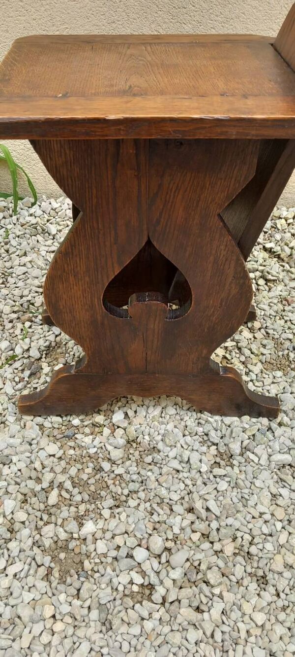Rare chaise lorraine en chêne XIX siècle