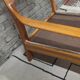 Danish canapé and its 1970s teak armchair