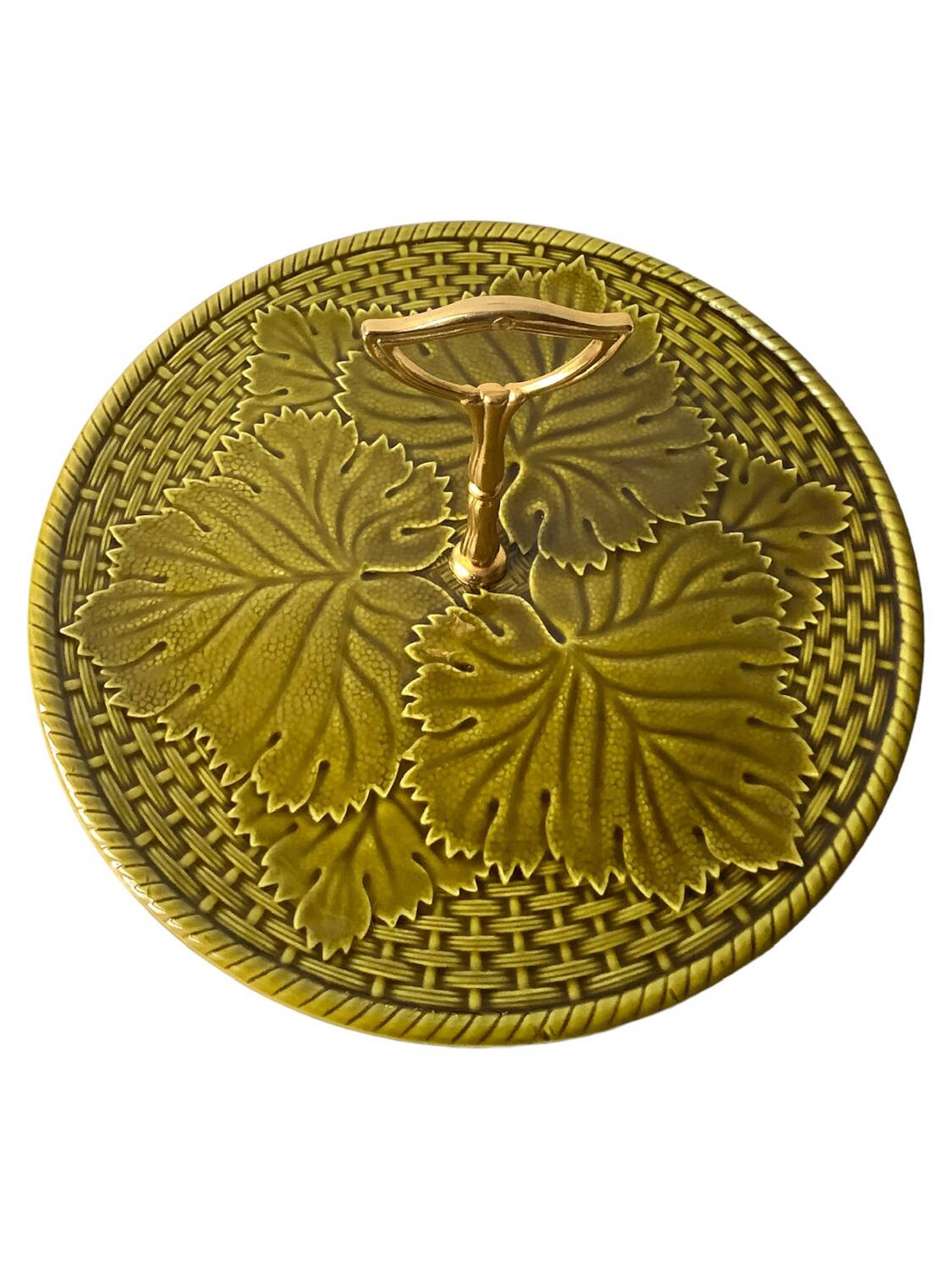 Cheese platter Gien earthenware