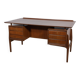 Mid-Century Freestanding Teak Desk, 1960s