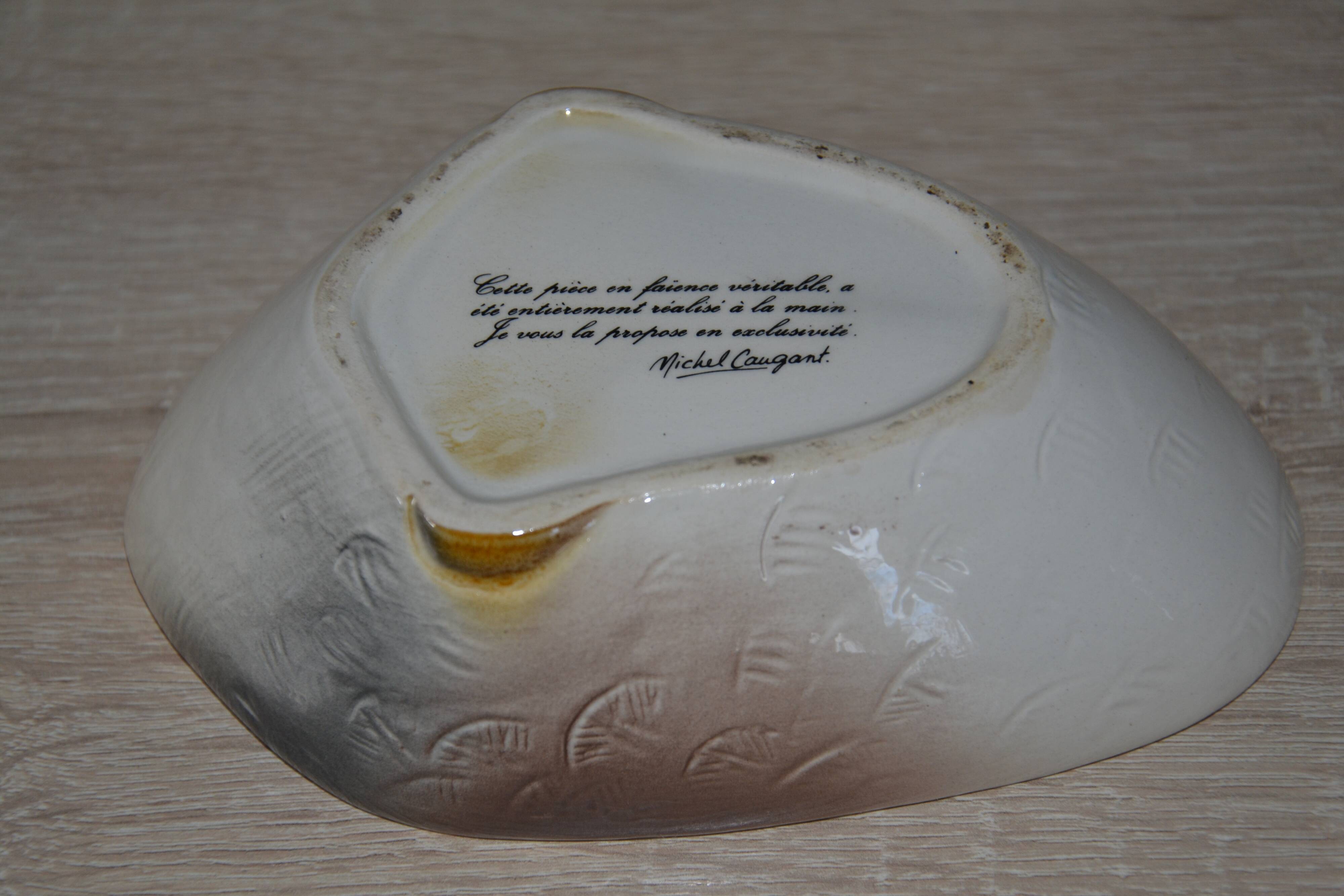 Caugant terrine/empty pocket "goose"