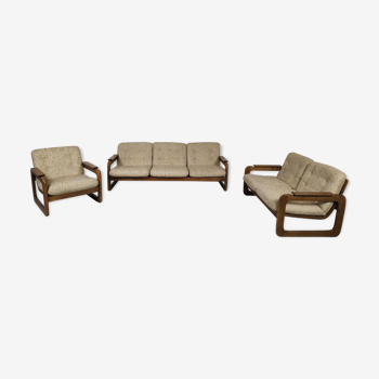 2-seater sofa set - 3-seater - Scandinavian-style 1960s armchair