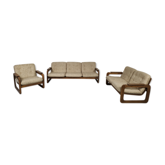 2-seater sofa set - 3-seater - Scandinavian-style 1960s armchair
