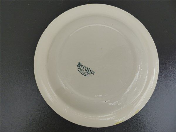 Set of 6 vintage plates Boch Kéraluc Belgium 1950 1960