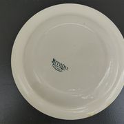 Set of 6 vintage plates Boch Kéraluc Belgium 1950 1960