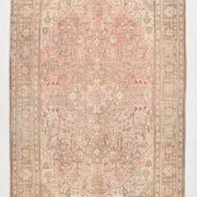 6x9 dusty pink wool persian rug 287x192cm