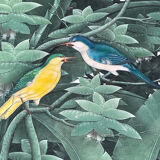 Painting on canvas birds