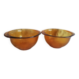 Vintage ear bowl duo