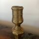 Antique bronze candlestick
