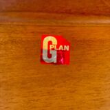 Coffee table Gplan teak & glass