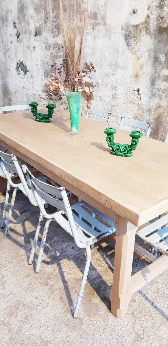 Old farmhouse table