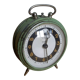Pale green Bayard alarm clock