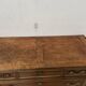 Louis XVI style mahogany commode with a grey veined marble top, 19th century