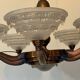Art Deco chandelier Ezan 1930