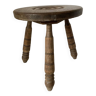 Vintage tripod stool