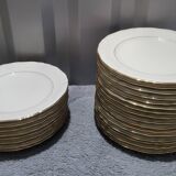 67-piece Bavarian porcelain dinnerware set