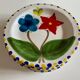 Set of 6 plates De Simone in glazed earth 1970 Italian work