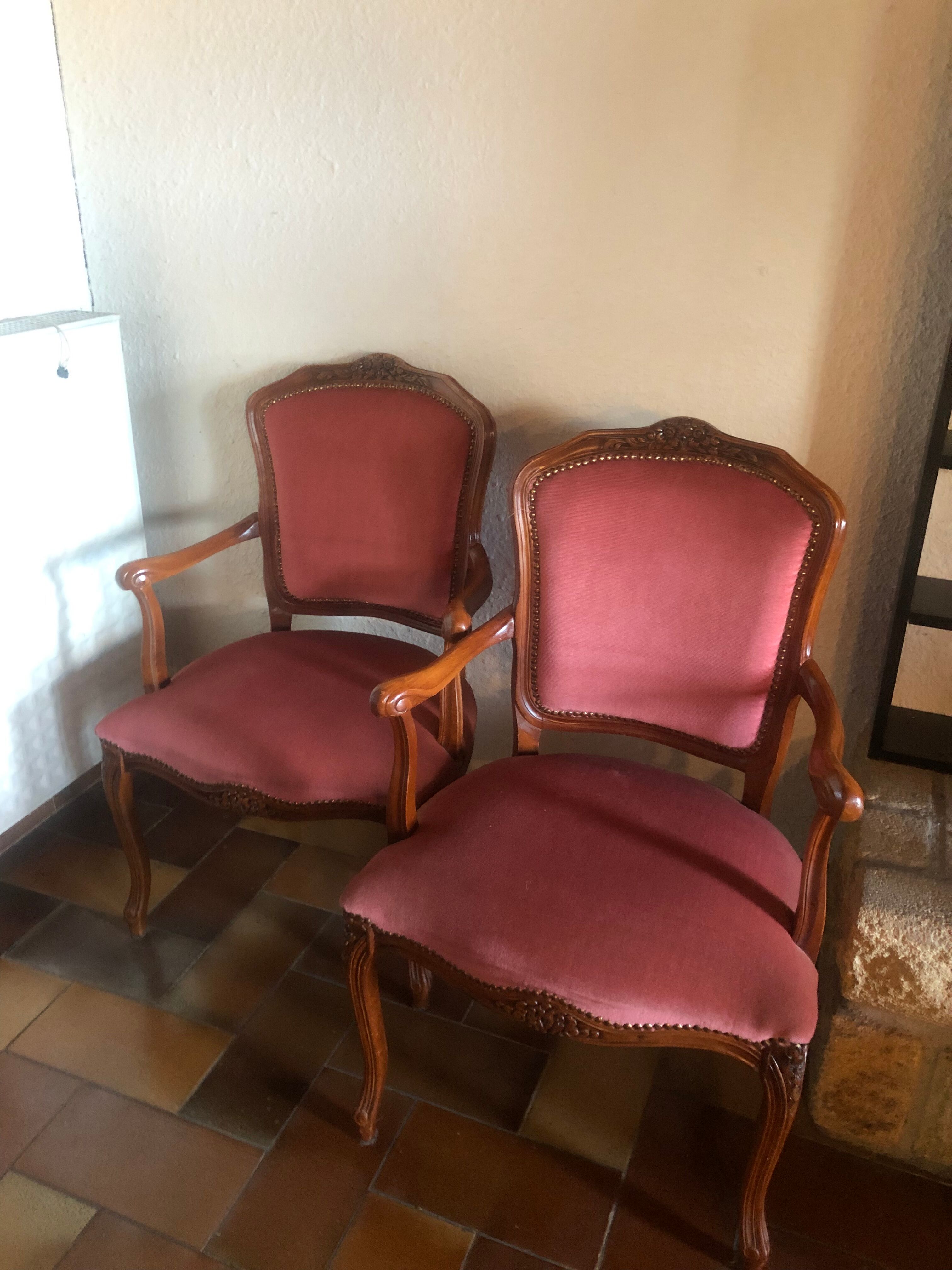 Two armchairs