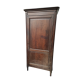 Bonnetière man standing cabinet a door