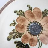 Vintage 3 flat plates Gien decorations Banghi