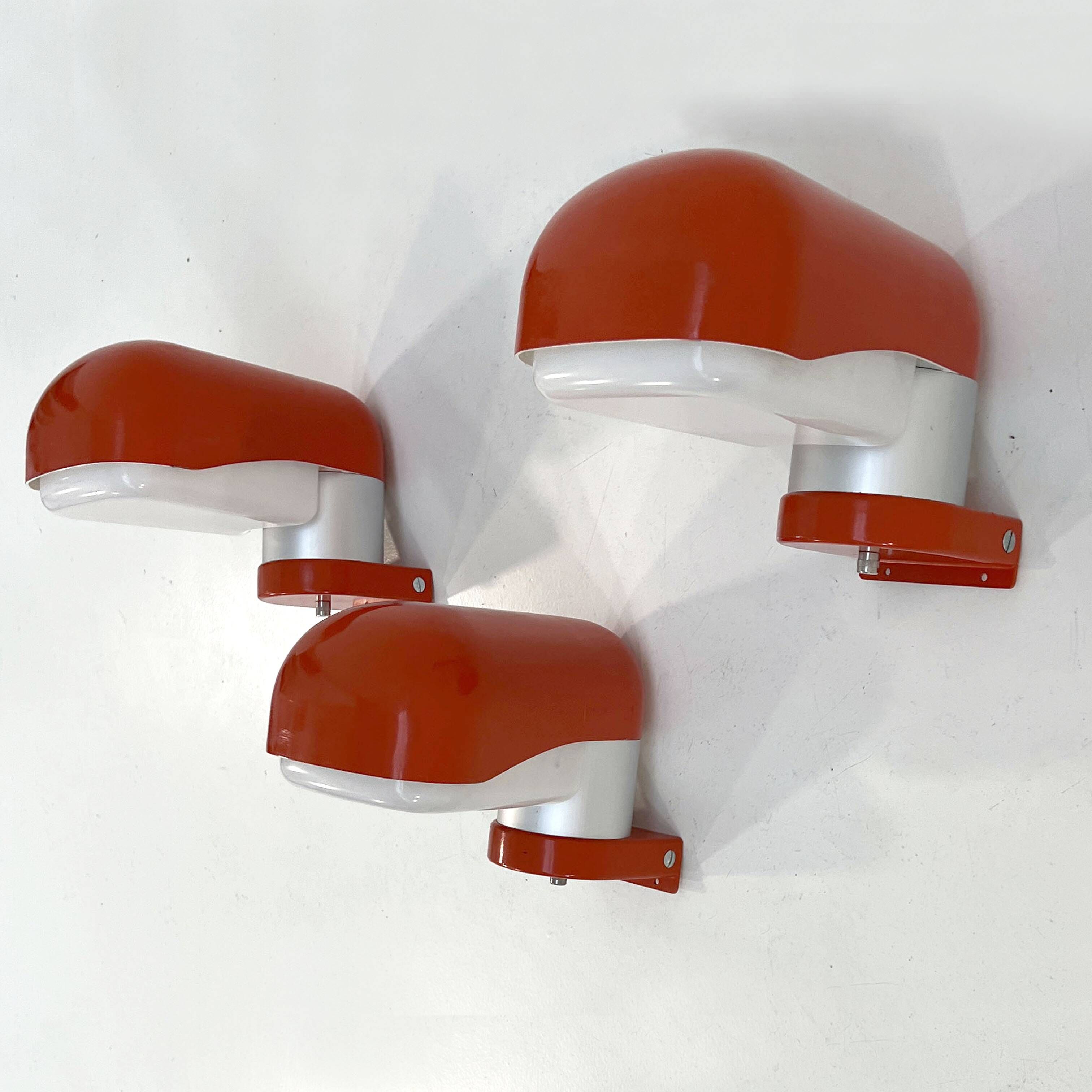 Applique d'extérieur space age orange, 1970