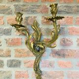 Louis XV style bronze wall light