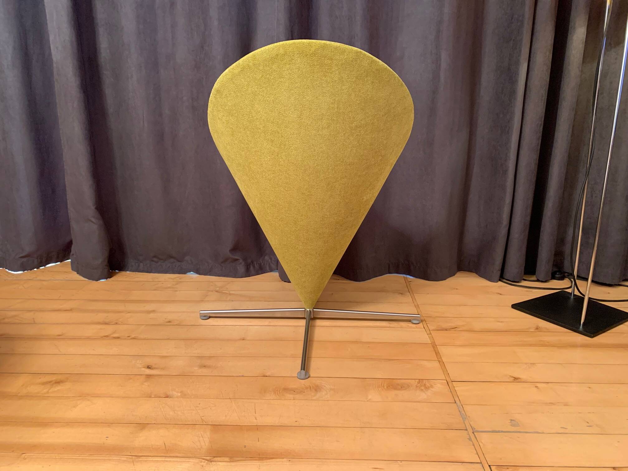 Cone chair, model K1, designed by Verner Panton, Plus-Linje, Denmark, 1950s