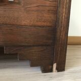 Armoire asymétrique ancienne style Art Déco