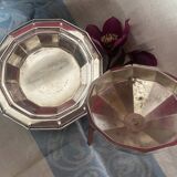 Gainsborough stamped silver plated butter dish