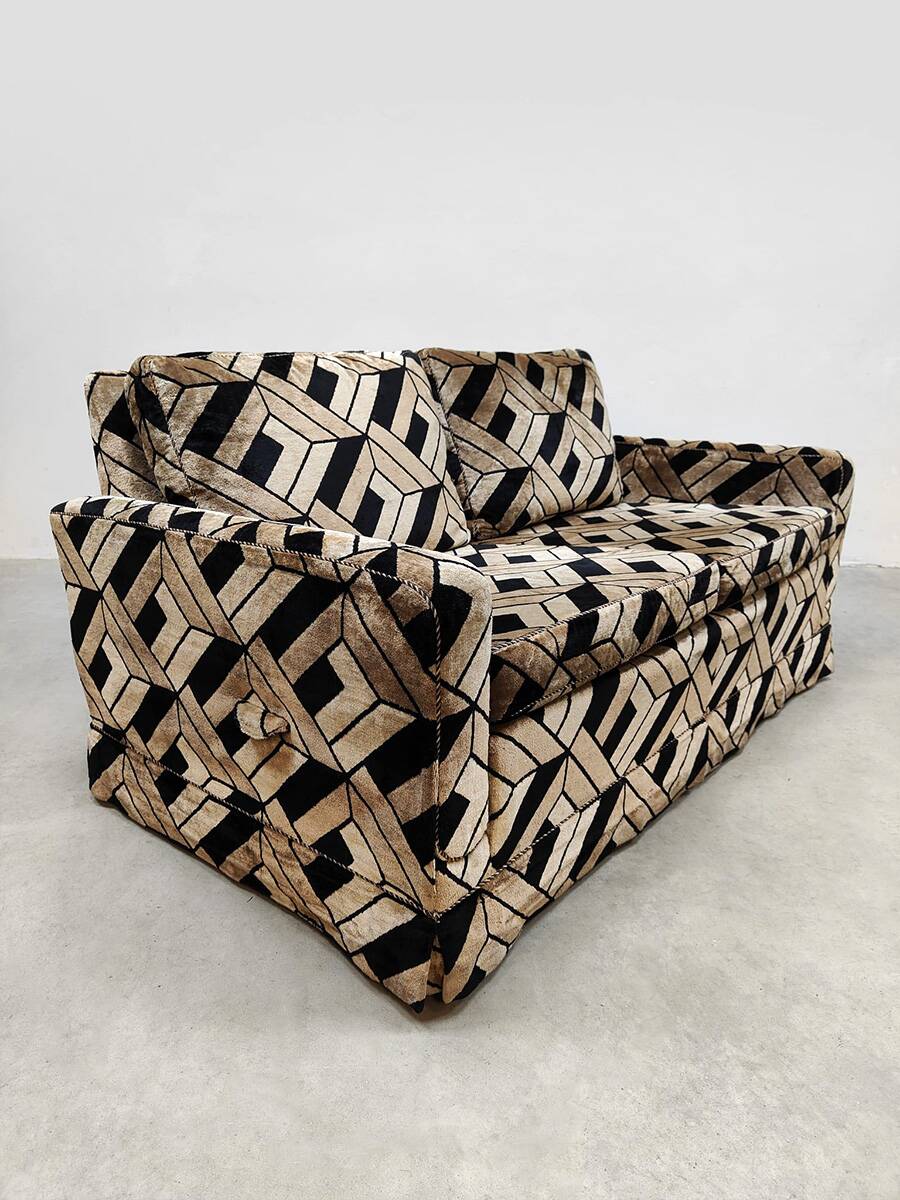 Canapé-lit 2 places vintage « Geometric deluxe »
