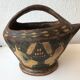Pottery or Kabyle jug. Algeria around 1950 . Ethnic Popular Art