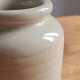 Stoneware mustard pot