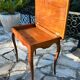 Side table in walnut in the Louis XV style, 19th century.