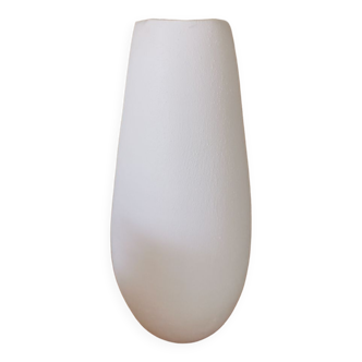 Large white vase with handles