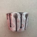 Glazed ceramic pot