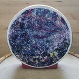 Vase tambourine floral decoration