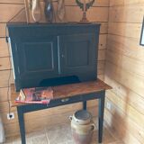 Solid oak desk