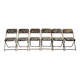 6 Lafuma Chantazur chairs