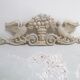 Fronton en fonte motifs oiseaux