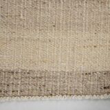 7x10 Beige & Brown Ethnic Kilim Rug 220x301Cm SK 35391