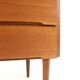 Large tall XL Danish chest of drawers - mid century modern in teak