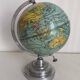Vintage 1950 terrestrial globe Girard Barrère Forest - 29 cm