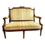 Sofa 2 places Louis XVI style
