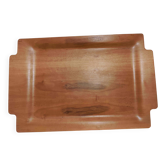 Plateau Ikea vintage feuille de bois formé